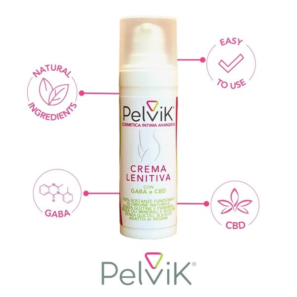 crema lenitiva con gaba e cbd pelvik cosmetica intima avanzata
